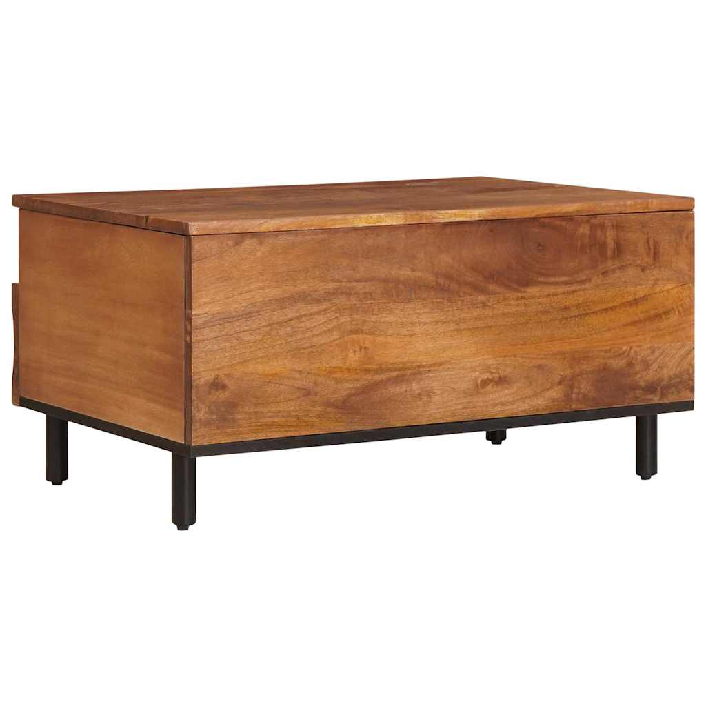 vidaXL Stolik kawowy z szufladą Brązowy 80 x 54 x 40 cm Drewno z mango