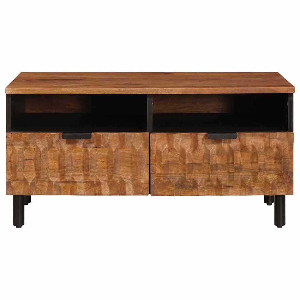 vidaXL Stolik kawowy z szufladą Brązowy 80 x 54 x 40 cm Drewno z mango