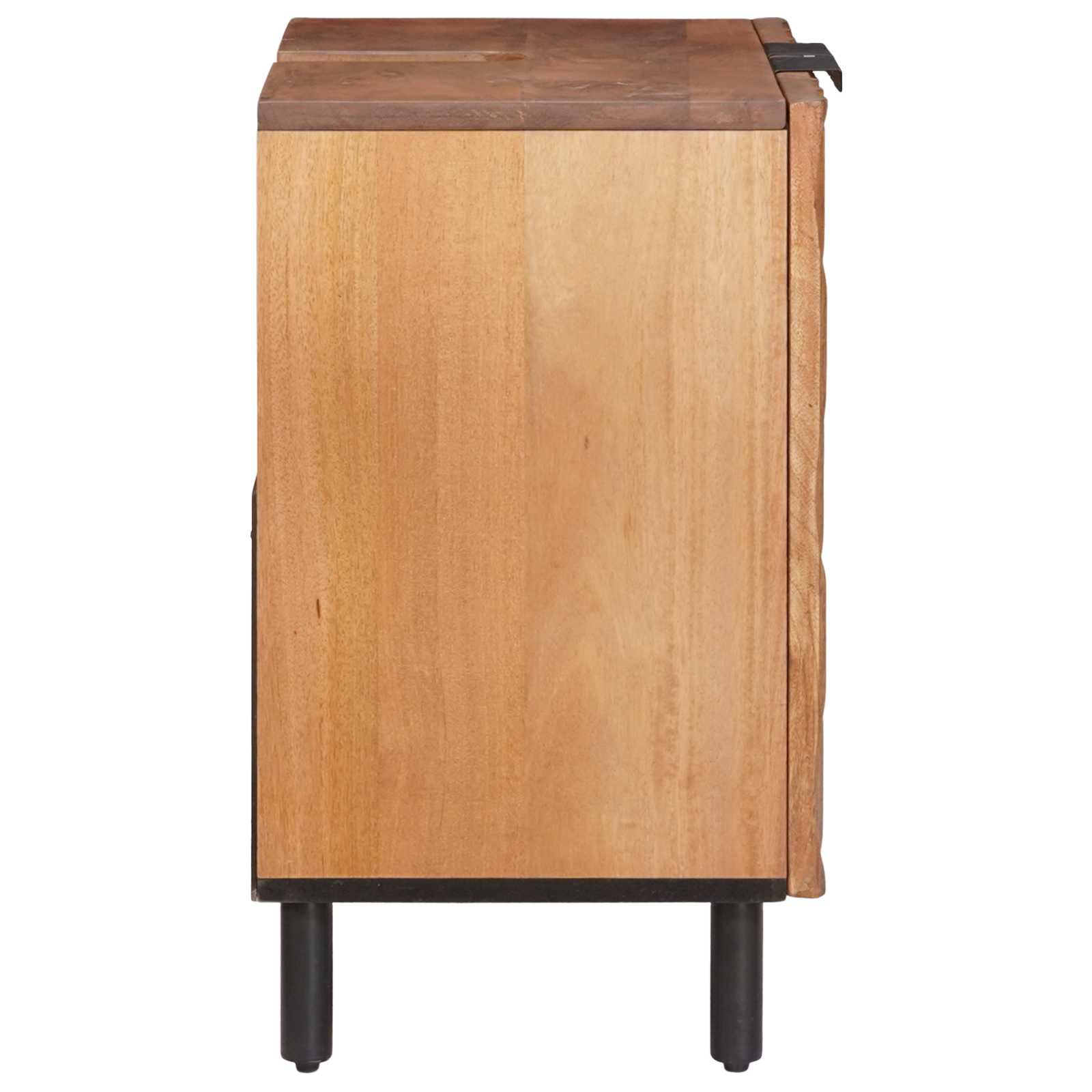 vidaXL Szafka pod umywalkę Brązowy 62 x 33 x 58 cm Drewno z mango