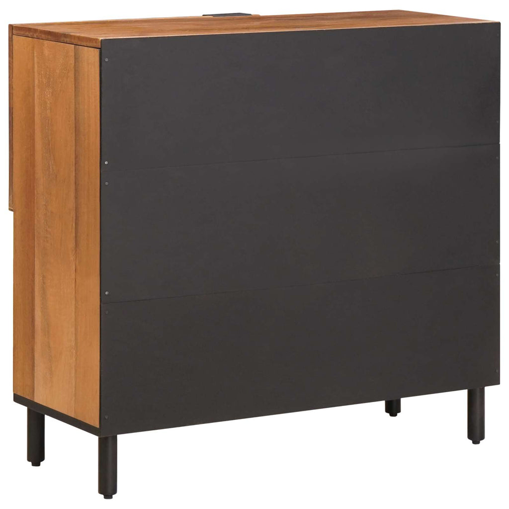 vidaXL Bufet Wykończenie w kolorze brązowego akacji 80 x 33 x 75 cm