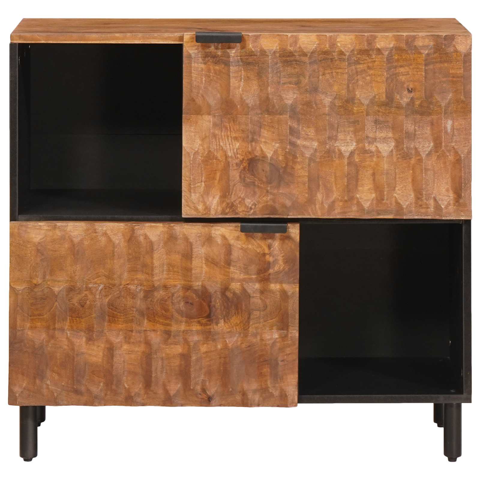 vidaXL Bufet Wykończenie w kolorze brązowego akacji 80 x 33 x 75 cm