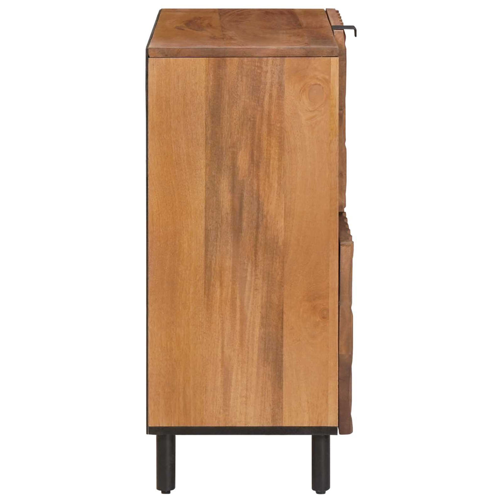 vidaXL Bufet Wykończenie w kolorze brązowego akacji 80 x 33 x 75 cm