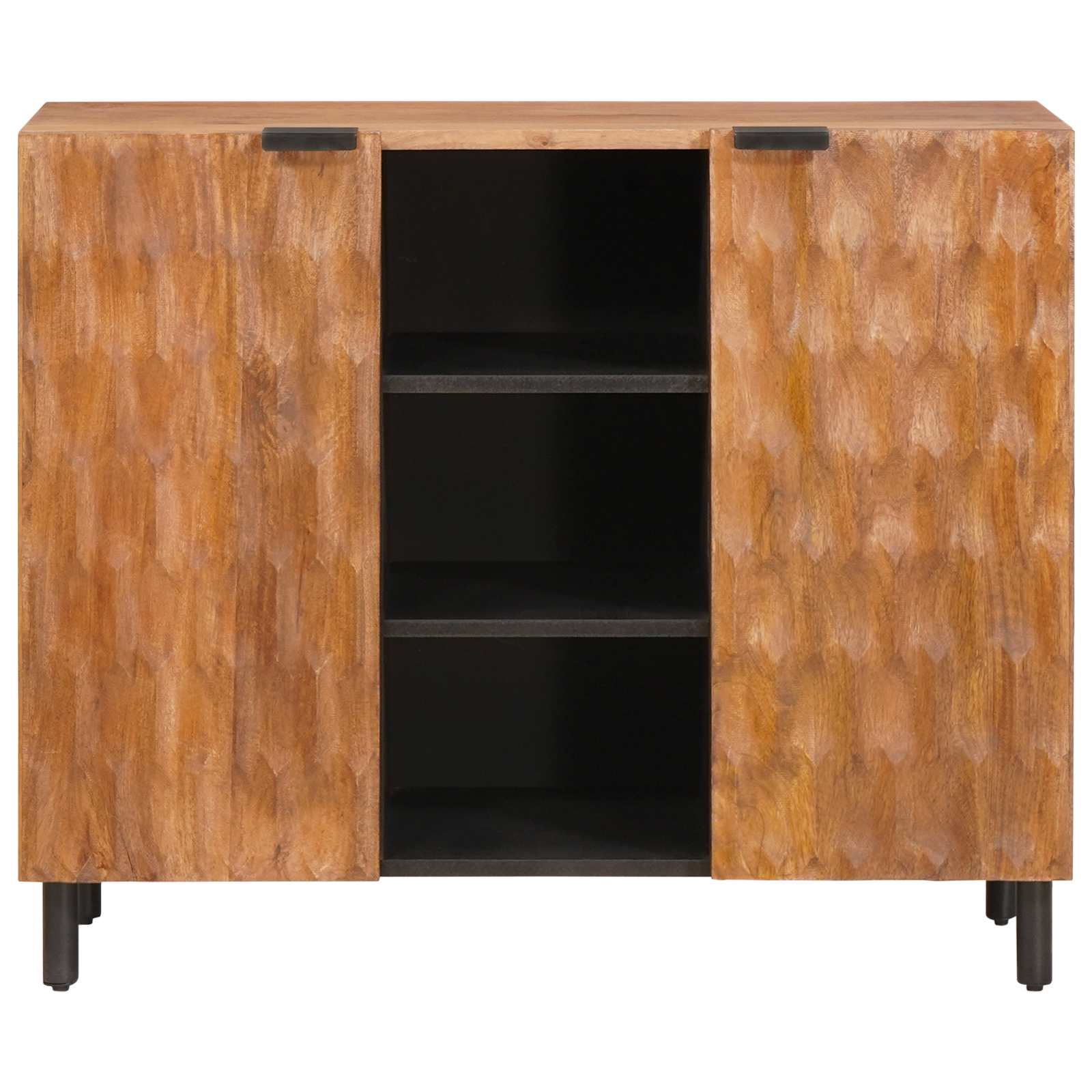 vidaXL Bufet Wykończenie w kolorze brązowego akacji 90 x 33 x 75 cm