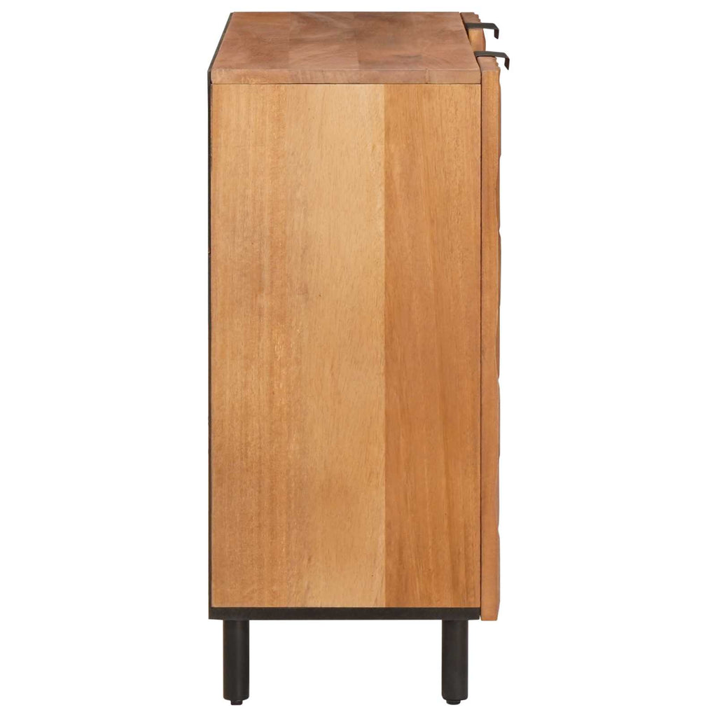 vidaXL Bufet Wykończenie w kolorze brązowego akacji 90 x 33 x 75 cm