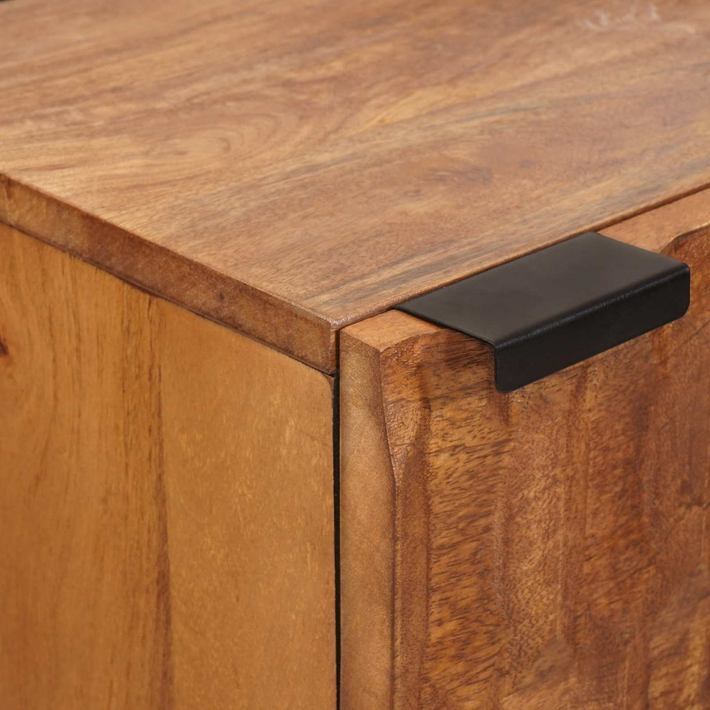 vidaXL Highboard Wykończenie w kolorze brązowego akacji Drewno z mango