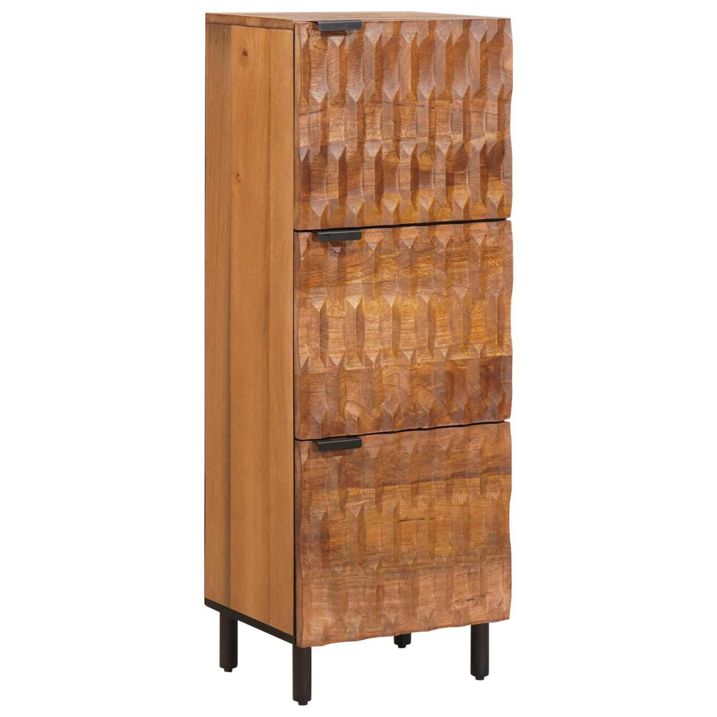 vidaXL Highboard Wykończenie w kolorze brązowego akacji Drewno z mango