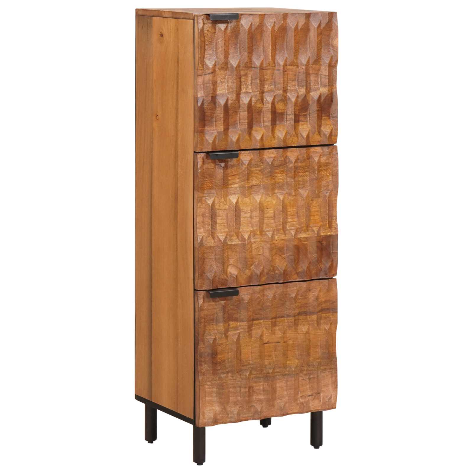 vidaXL Highboard Wykończenie w kolorze brązowego akacji Drewno z mango