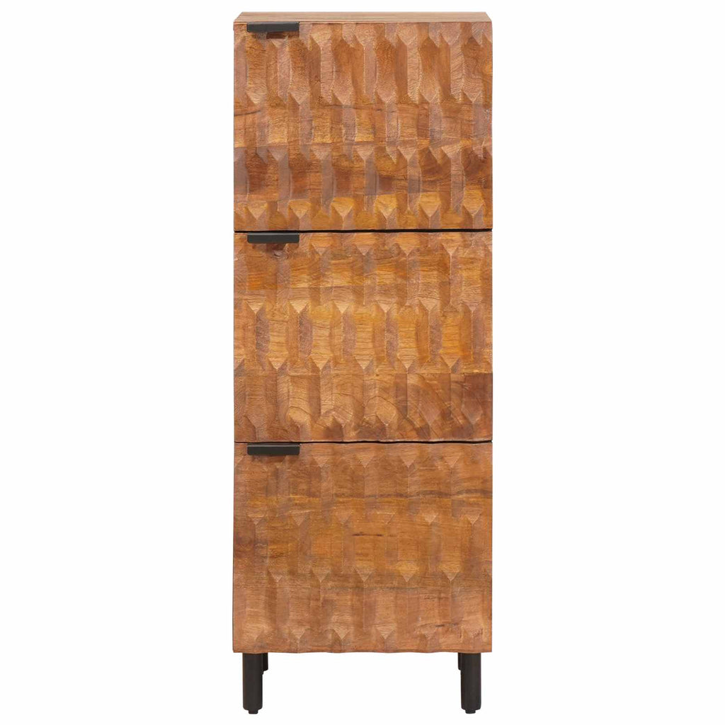 vidaXL Highboard Wykończenie w kolorze brązowego akacji Drewno z mango