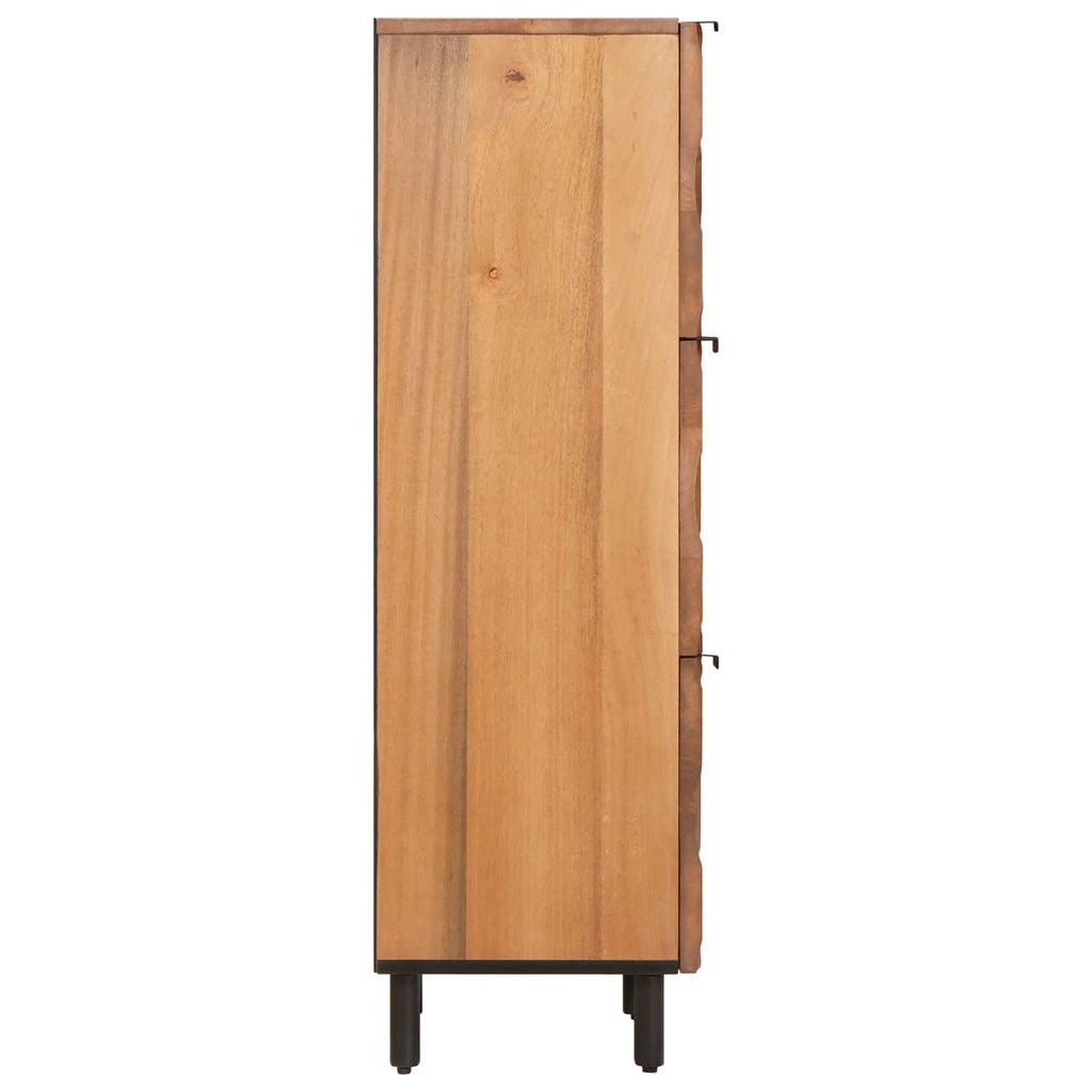 vidaXL Highboard Wykończenie w kolorze brązowego akacji Drewno z mango