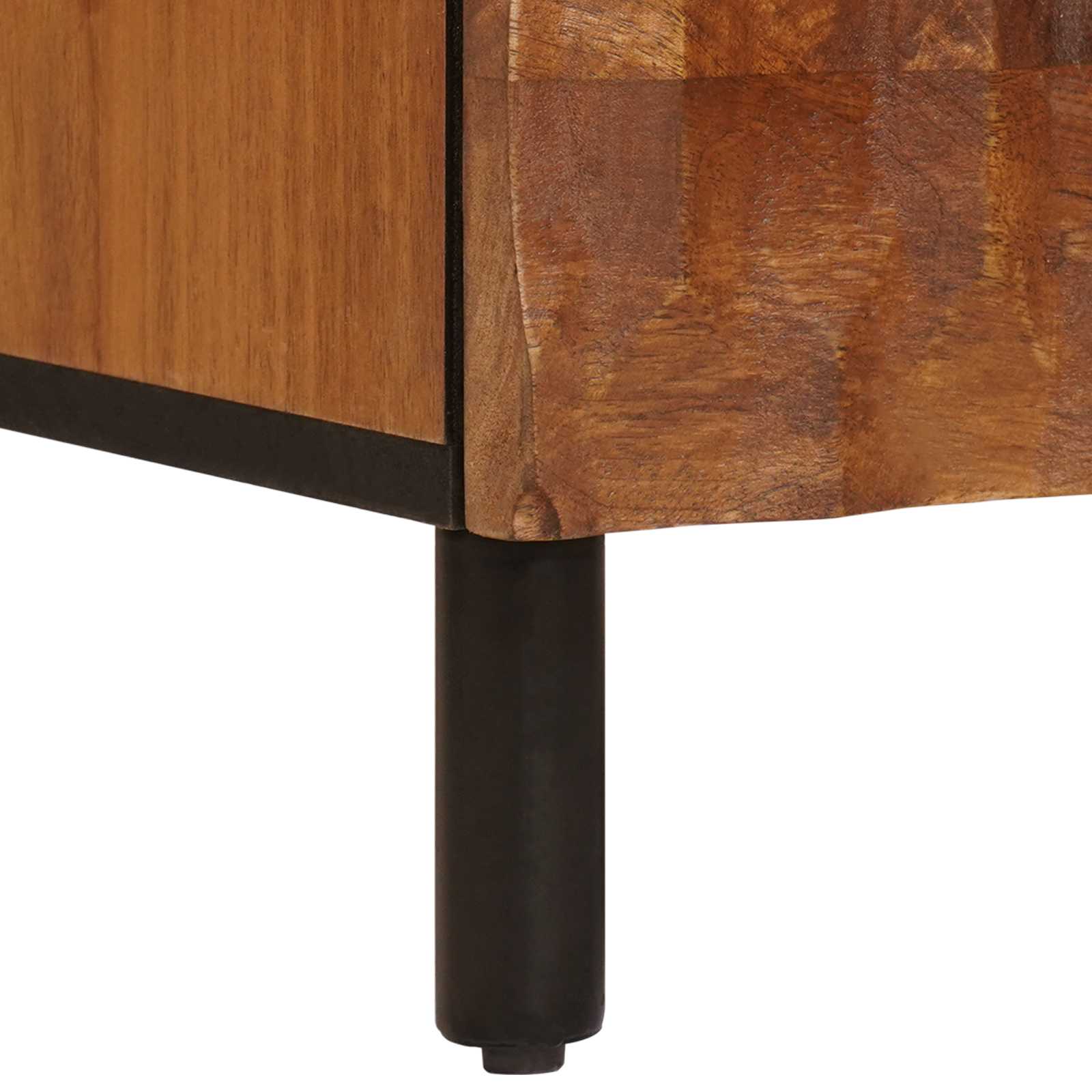 vidaXL Highboard Wykończenie w kolorze brązowego akacji Drewno z mango