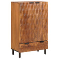 vidaXL Highboard Wykończenie w kolorze brązowego akacji Drewno z mango