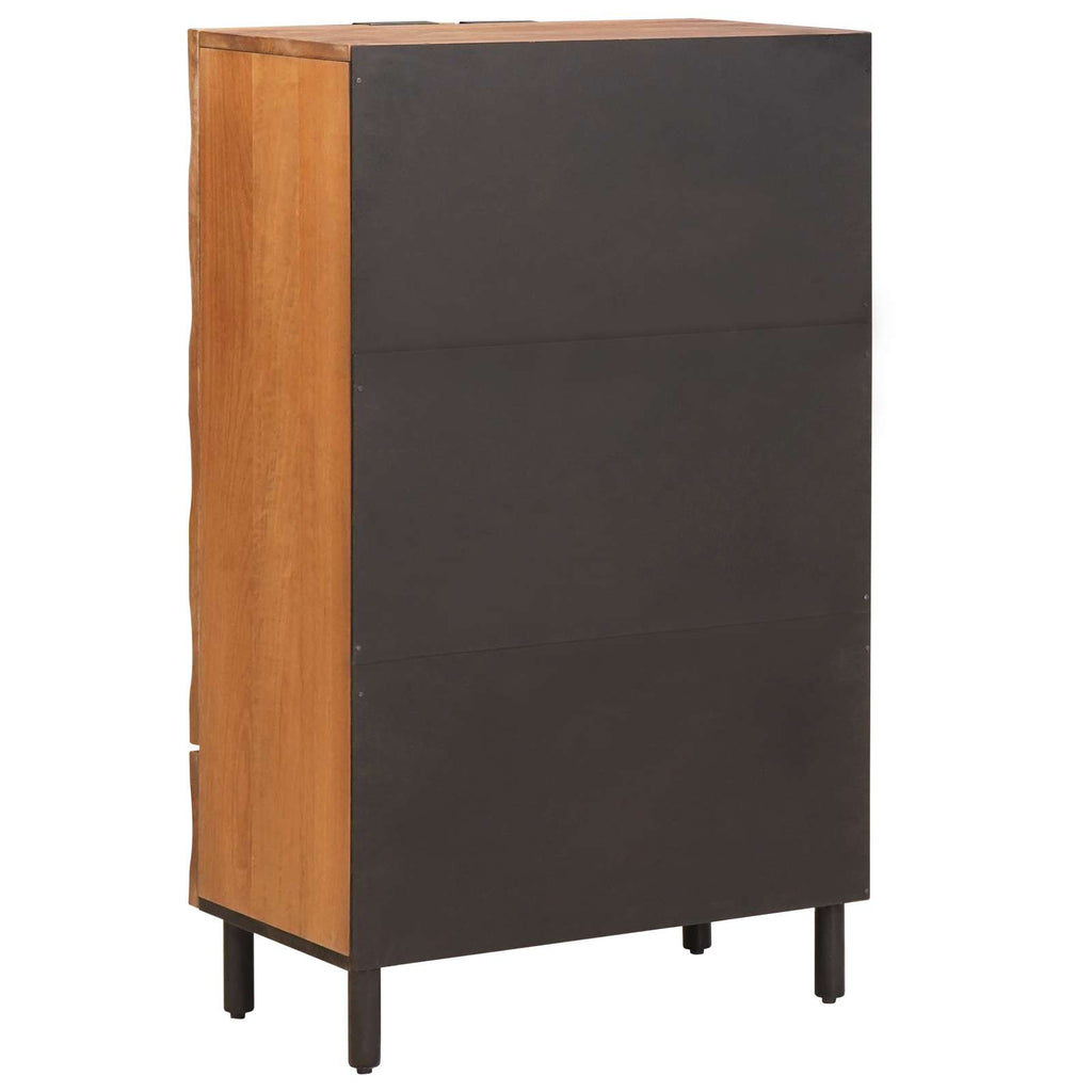 vidaXL Highboard Wykończenie w kolorze brązowego akacji Drewno z mango