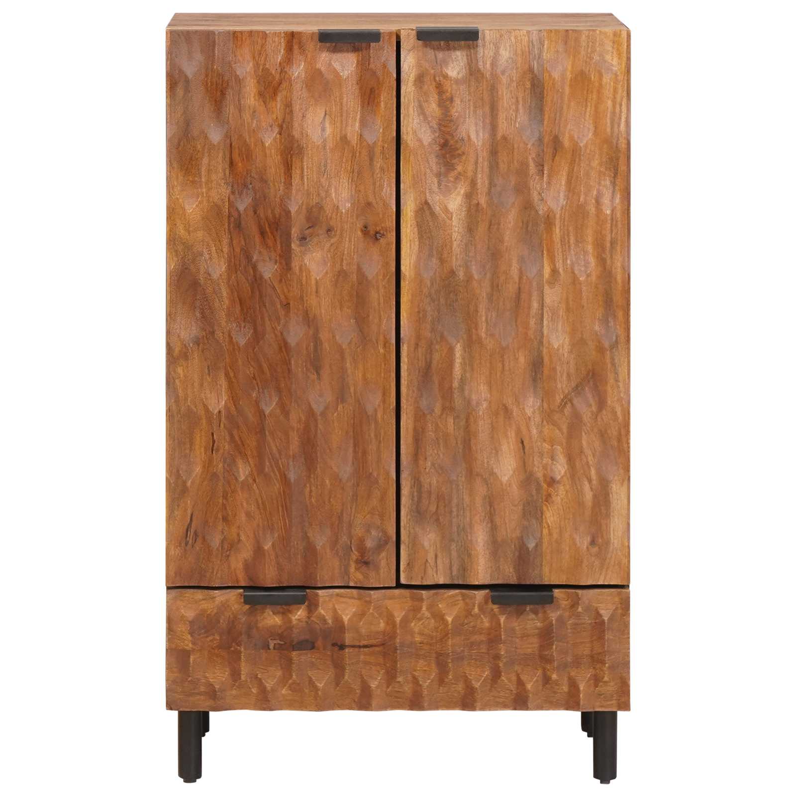 vidaXL Highboard Wykończenie w kolorze brązowego akacji Drewno z mango