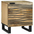 vidaXL Szafka Nocna naturalny 40 x 33 x 46 cm Drewno inżynieryjne