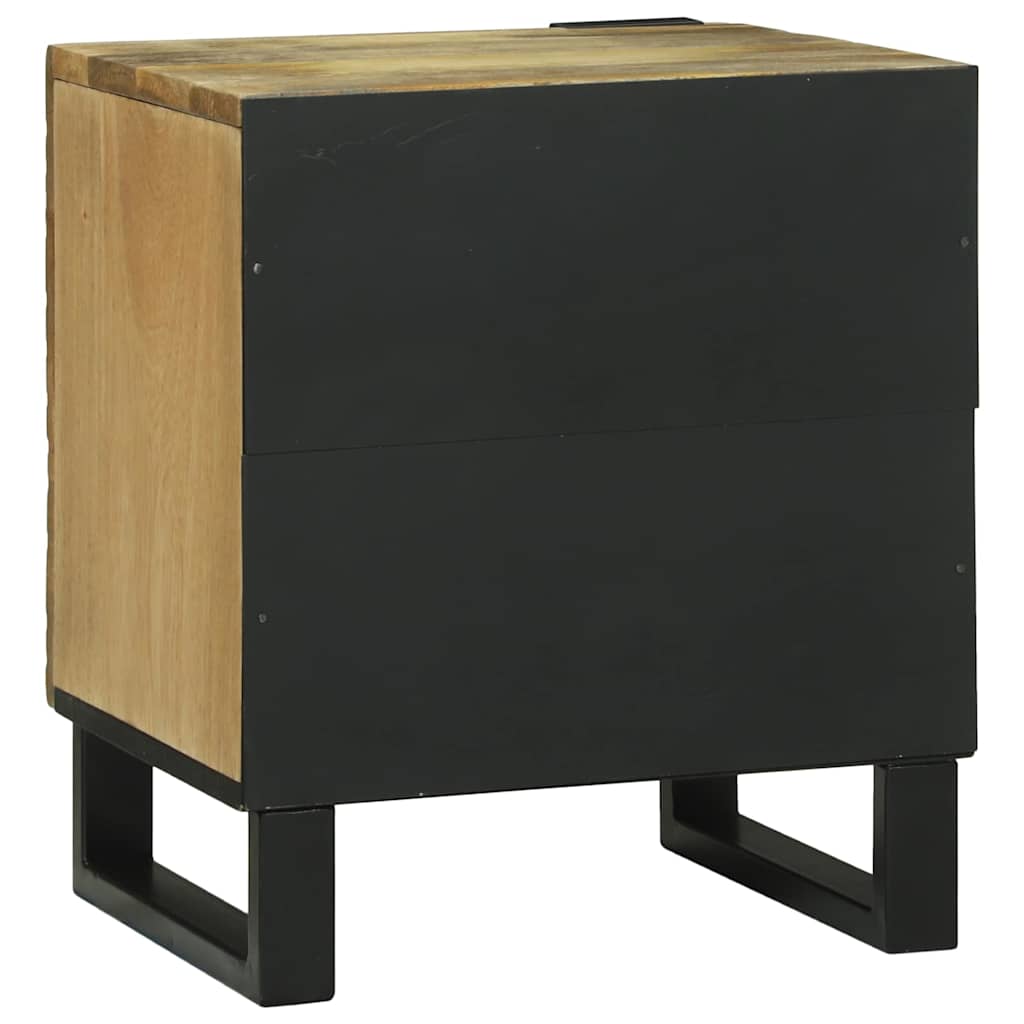 vidaXL Szafka Nocna 2 pcs naturalny 40 x 33 x 46 cm