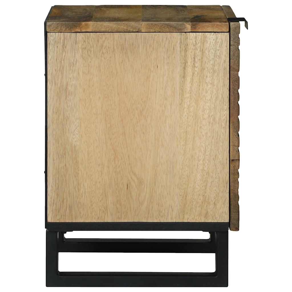 vidaXL Szafka Nocna 2 pcs naturalny 40 x 33 x 46 cm