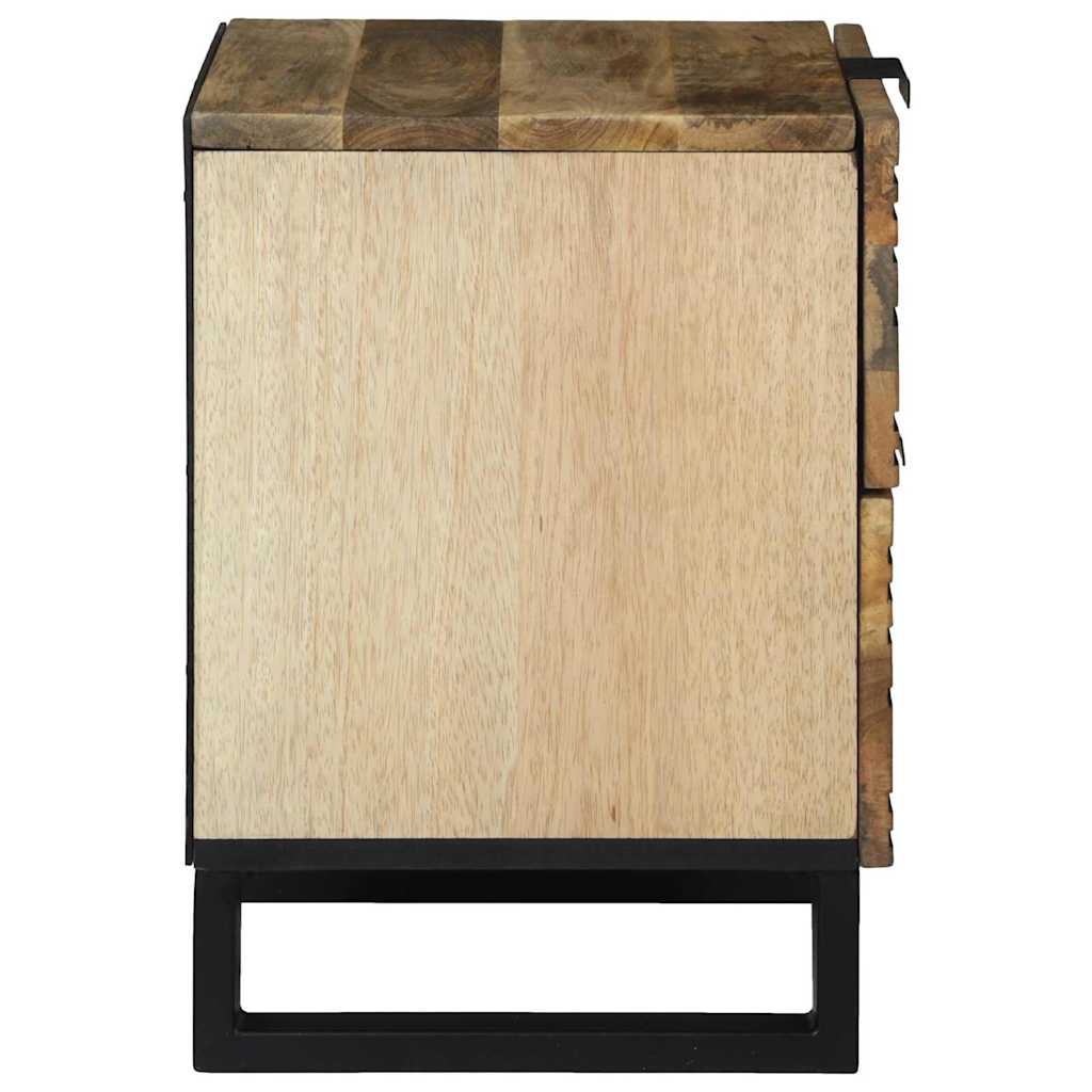 vidaXL Szafka Nocna naturalny 40 x 33 x 46 cm Drewno inżynieryjne
