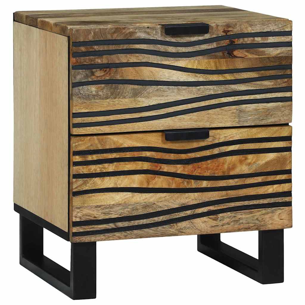 vidaXL Szafka Nocna 2 pcs naturalny 40 x 33 x 46 cm