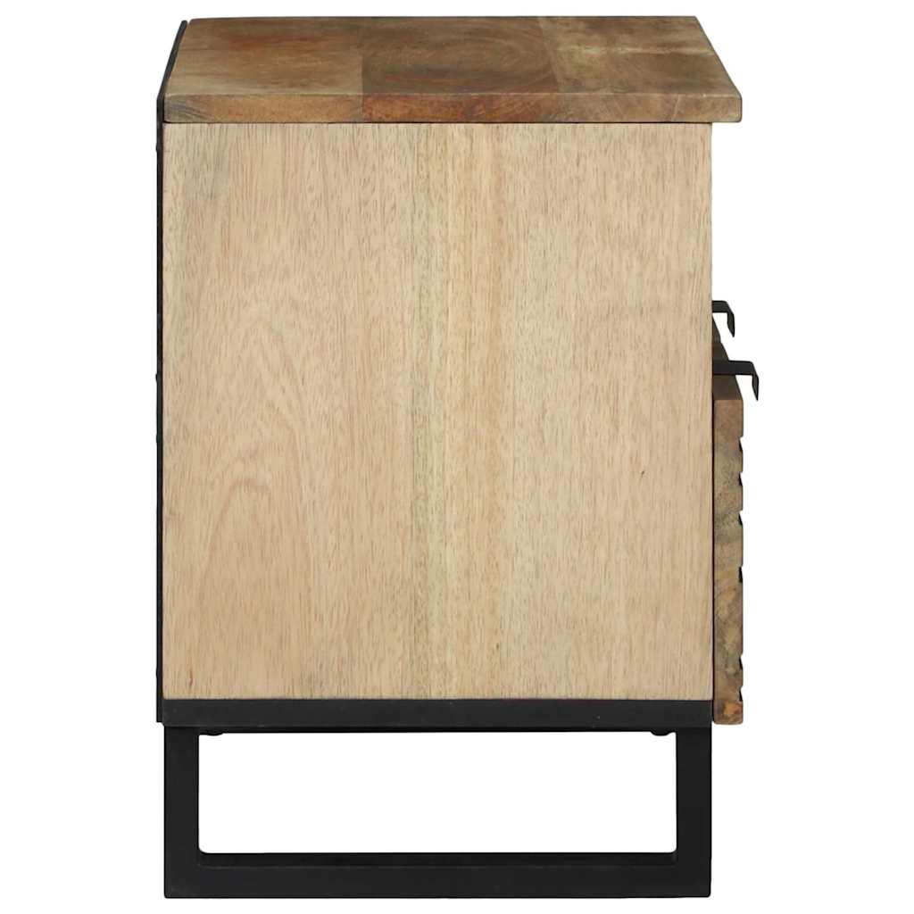 vidaXL Jednostki telewizyjne z szufladą Brązowy 70 x 33 x 46 cm