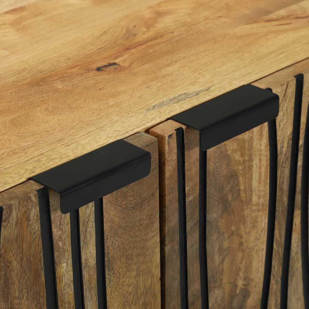 vidaXL Bufet Naturalny 60 x 33,5 x 75 cm Drewno z mango