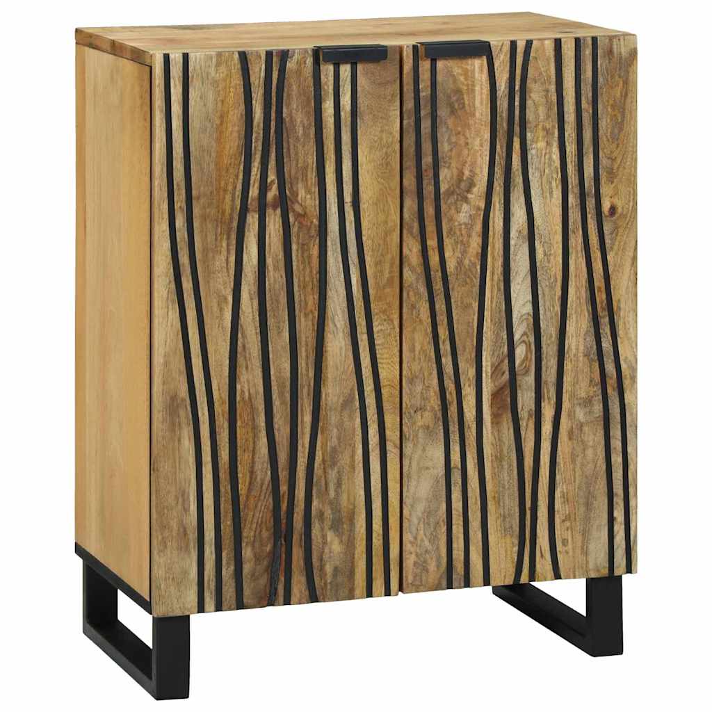 vidaXL Bufet Naturalny 60 x 33,5 x 75 cm Drewno z mango