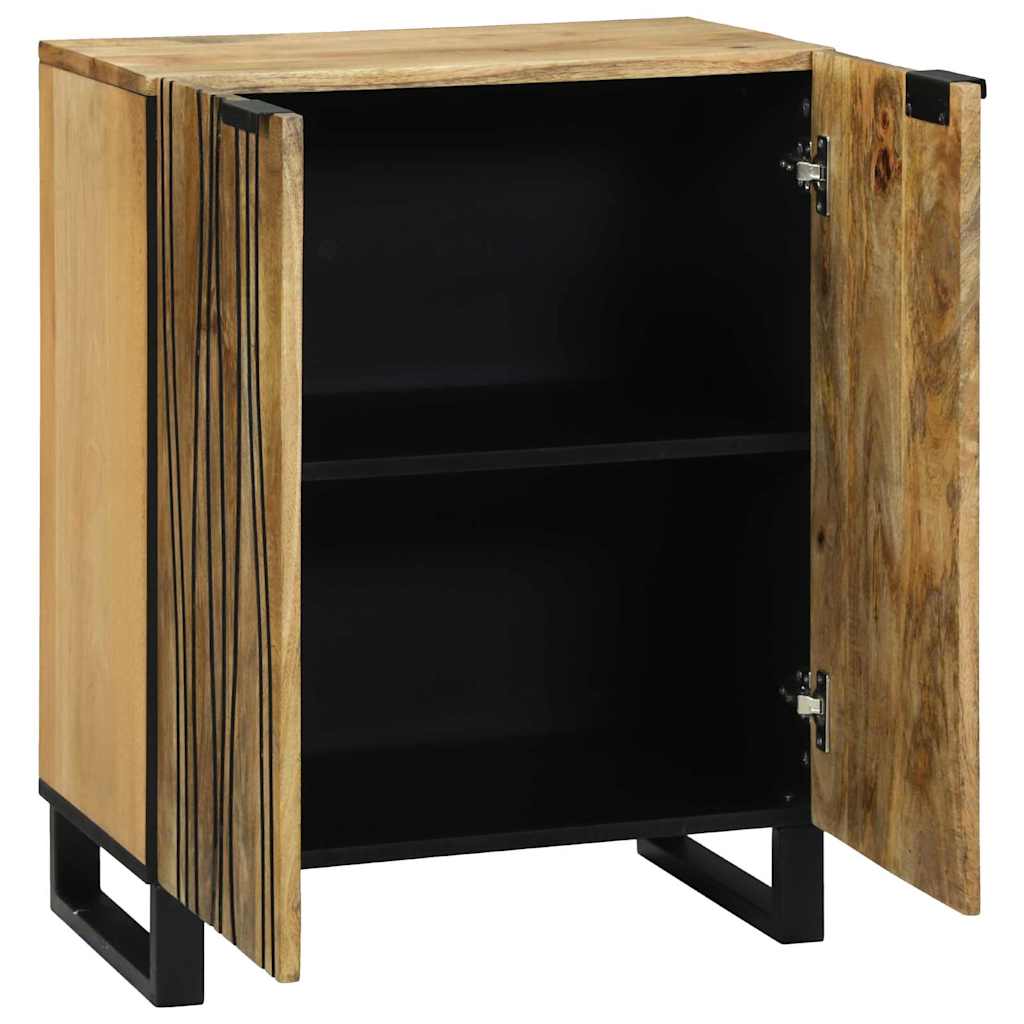 vidaXL Bufet Naturalny 60 x 33,5 x 75 cm Drewno z mango