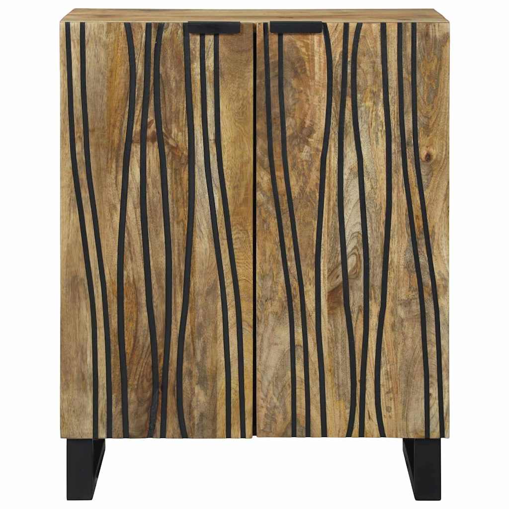vidaXL Bufet Naturalny 60 x 33,5 x 75 cm Drewno z mango