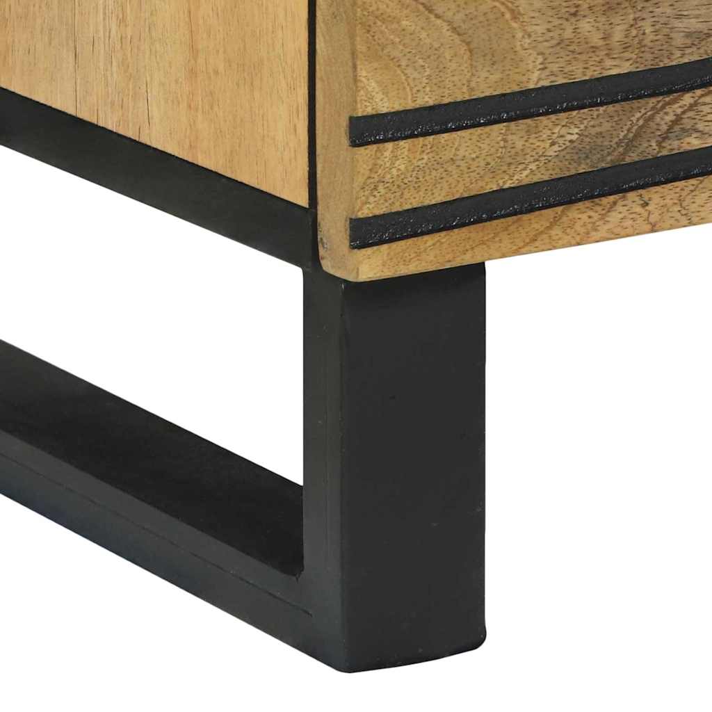 vidaXL Bufet z szufladą Brązowy 60 x 33.5 x 75 cm Lite drewno mango