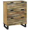 vidaXL Bufet z szufladą Brązowy 60 x 33.5 x 75 cm Lite drewno mango