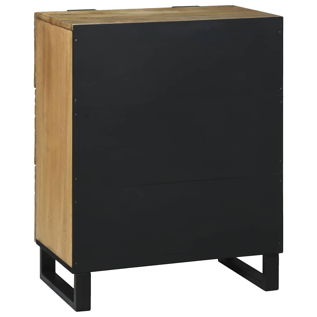vidaXL Bufet z szufladą Brązowy 60 x 33.5 x 75 cm Lite drewno mango