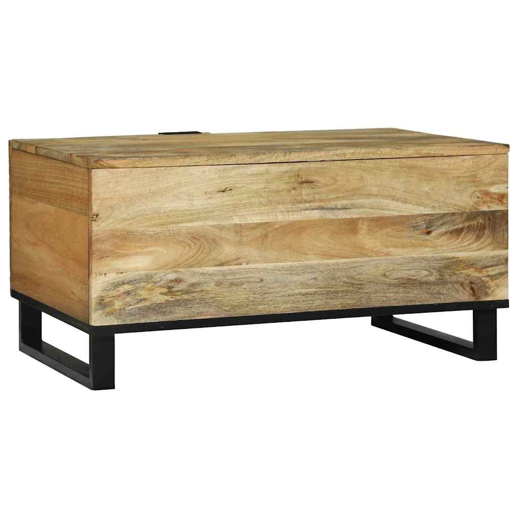 vidaXL Stolik kawowy naturalny 80 x 50 x 40 cm Drewno inżynieryjne