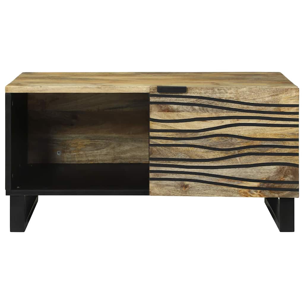 vidaXL Stolik kawowy naturalny 80 x 50 x 40 cm Drewno inżynieryjne