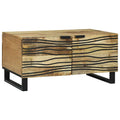 vidaXL Stolik kawowy naturalny 80 x 50 x 40 cm Drewno inżynieryjne