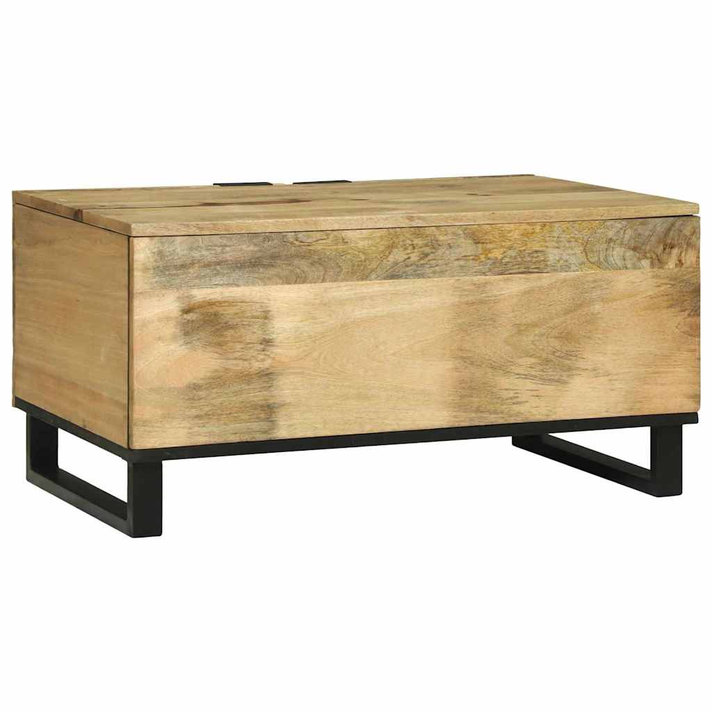 vidaXL Stolik kawowy naturalny 80 x 50 x 40 cm Drewno inżynieryjne