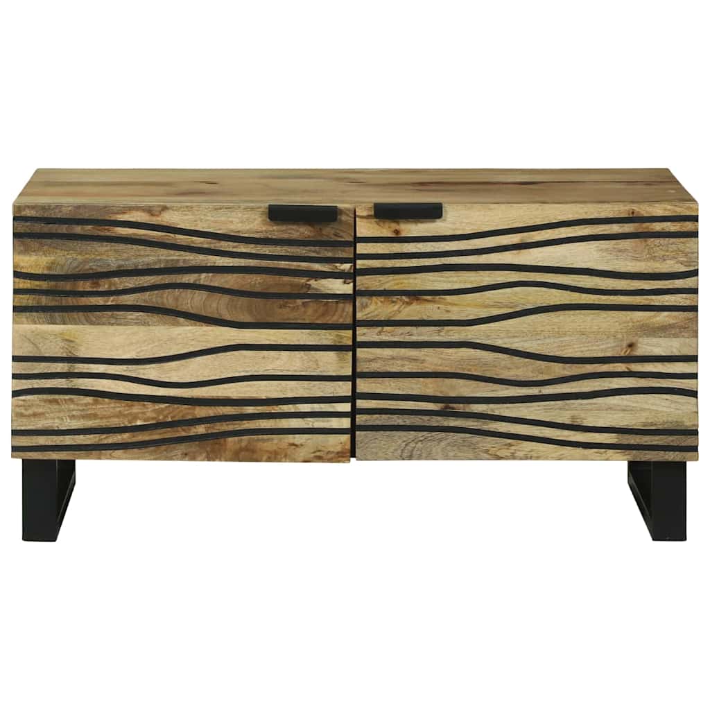 vidaXL Stolik kawowy naturalny 80 x 50 x 40 cm Drewno inżynieryjne