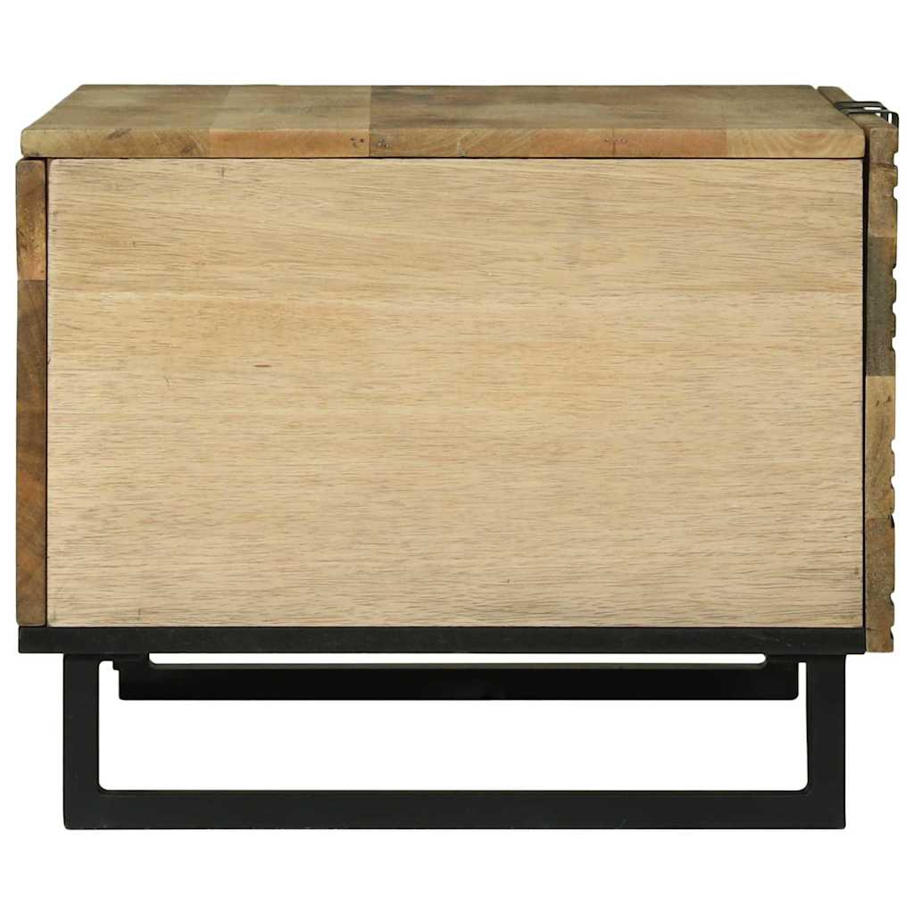 vidaXL Stolik kawowy naturalny 80 x 50 x 40 cm Drewno inżynieryjne