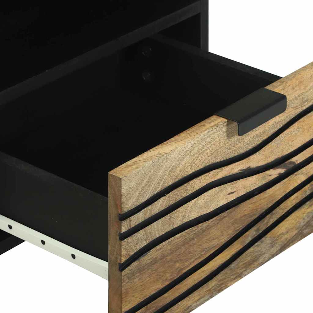 vidaXL Szafka Nocna 2 pcs naturalny 40 x 33 x 46 cm