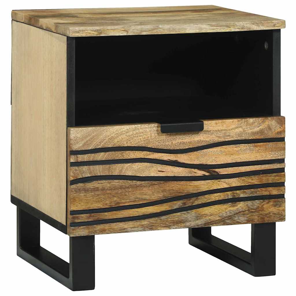 vidaXL Szafka Nocna 2 pcs naturalny 40 x 33 x 46 cm