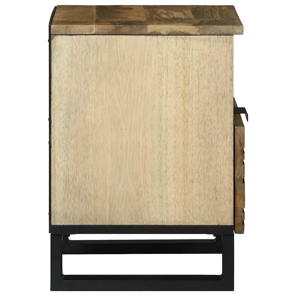 vidaXL Szafka Nocna 2 pcs naturalny 40 x 33 x 46 cm