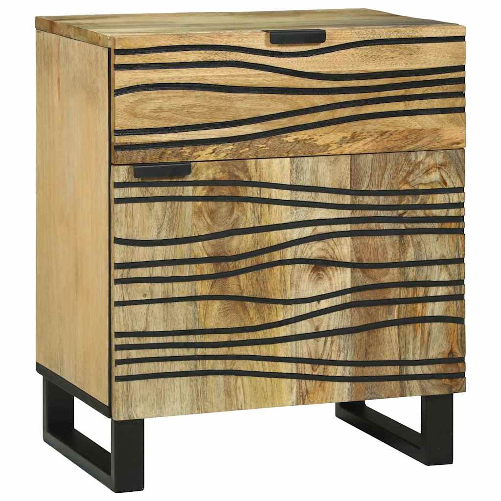 vidaXL Szafka Nocna naturalny 50 x 33 x 60 cm Drewno inżynieryjne