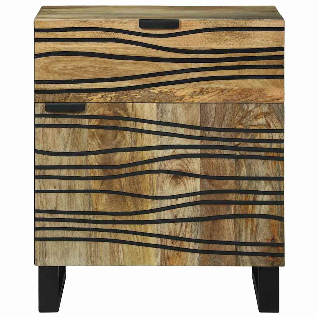 vidaXL Szafka Nocna naturalny 50 x 33 x 60 cm Drewno inżynieryjne