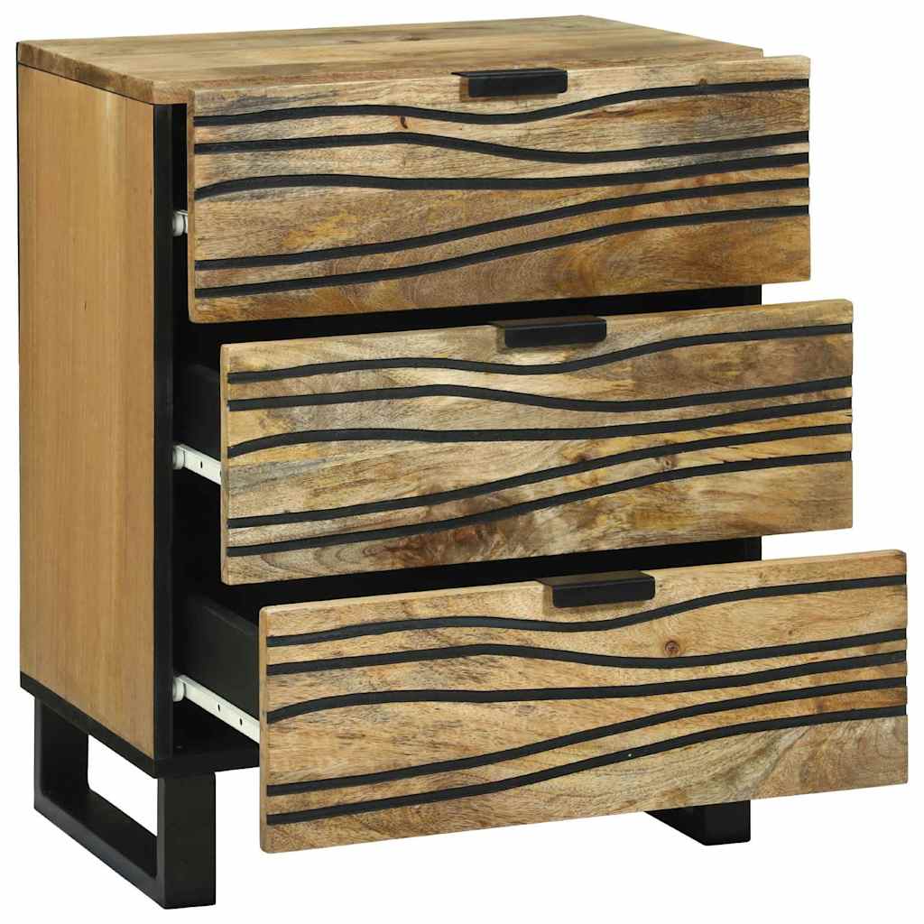 vidaXL Szafka Nocna naturalny 50 x 33 x 62 cm Drewno inżynieryjne