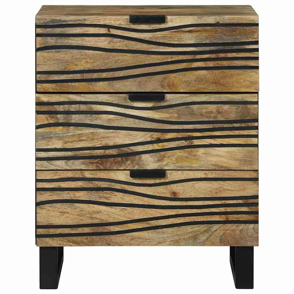 vidaXL Szafka Nocna naturalny 50 x 33 x 62 cm Drewno inżynieryjne