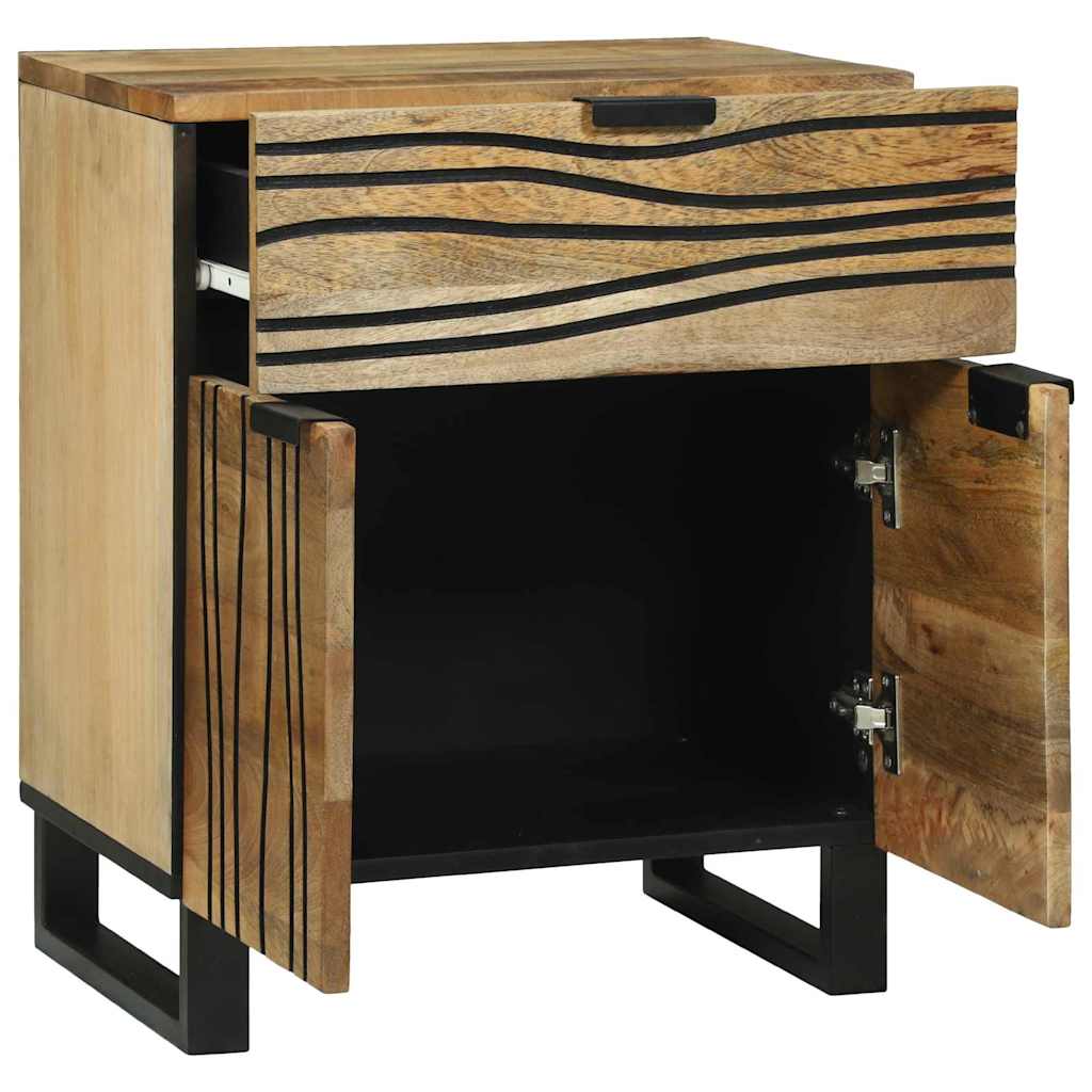 vidaXL Szafka Nocna naturalny 50 x 33 x 60 cm Drewno inżynieryjne