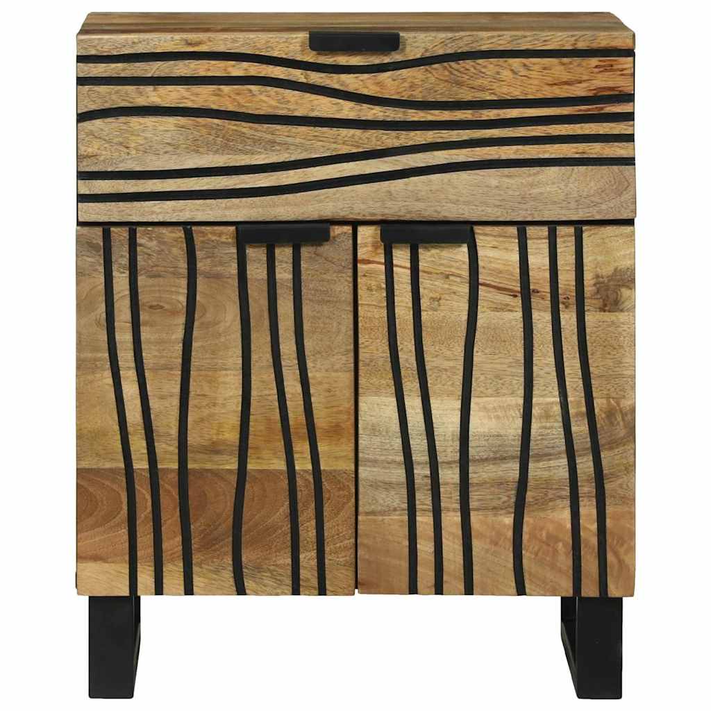 vidaXL Szafka Nocna naturalny 50 x 33 x 60 cm Drewno inżynieryjne
