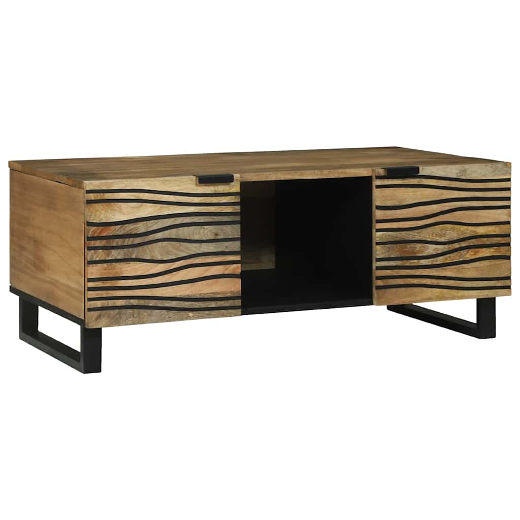 vidaXL Stolik kawowy naturalny 100 x 54 x 40 cm Drewno inżynieryjne