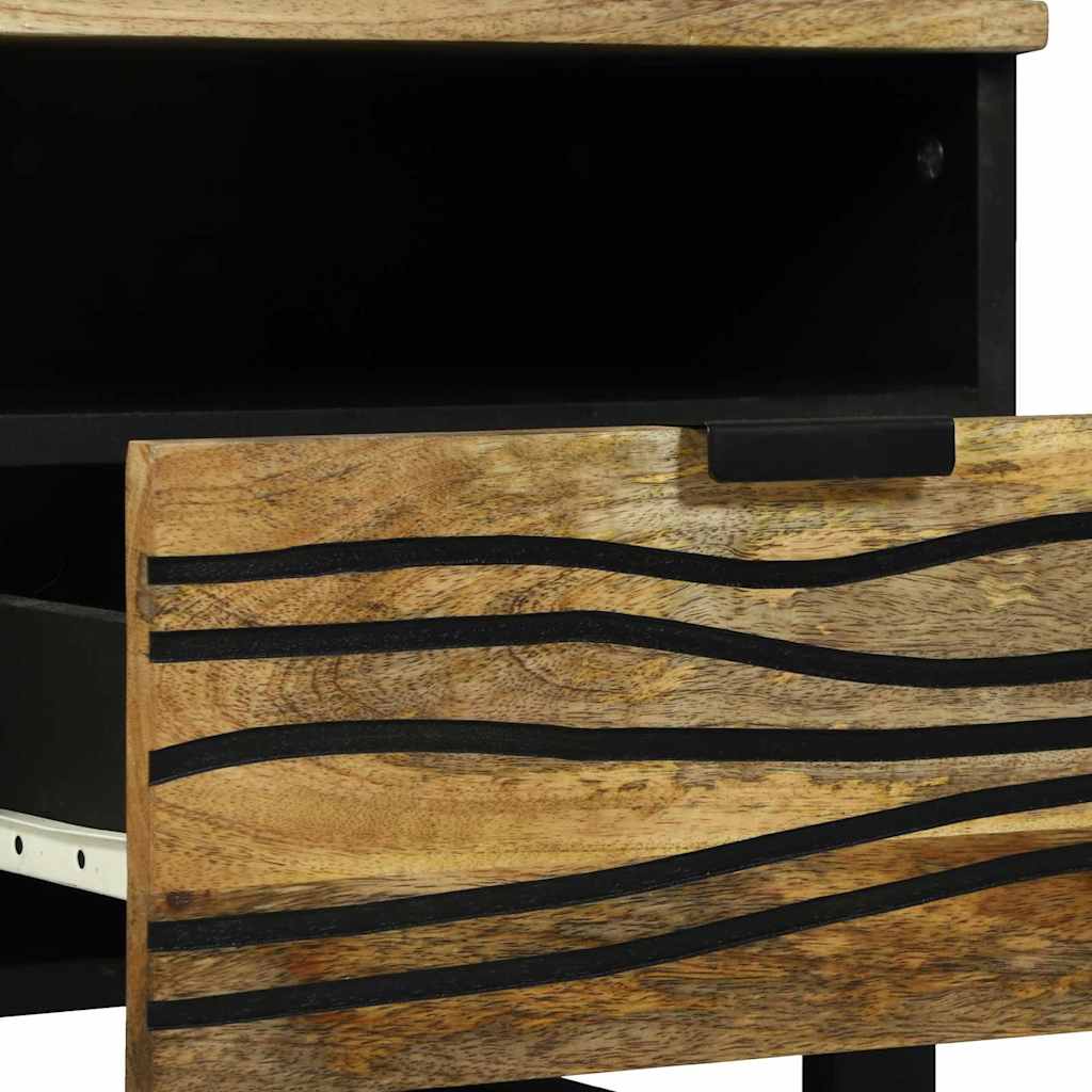vidaXL Stolik kawowy naturalny 80 x 54 x 40 cm Drewno inżynieryjne