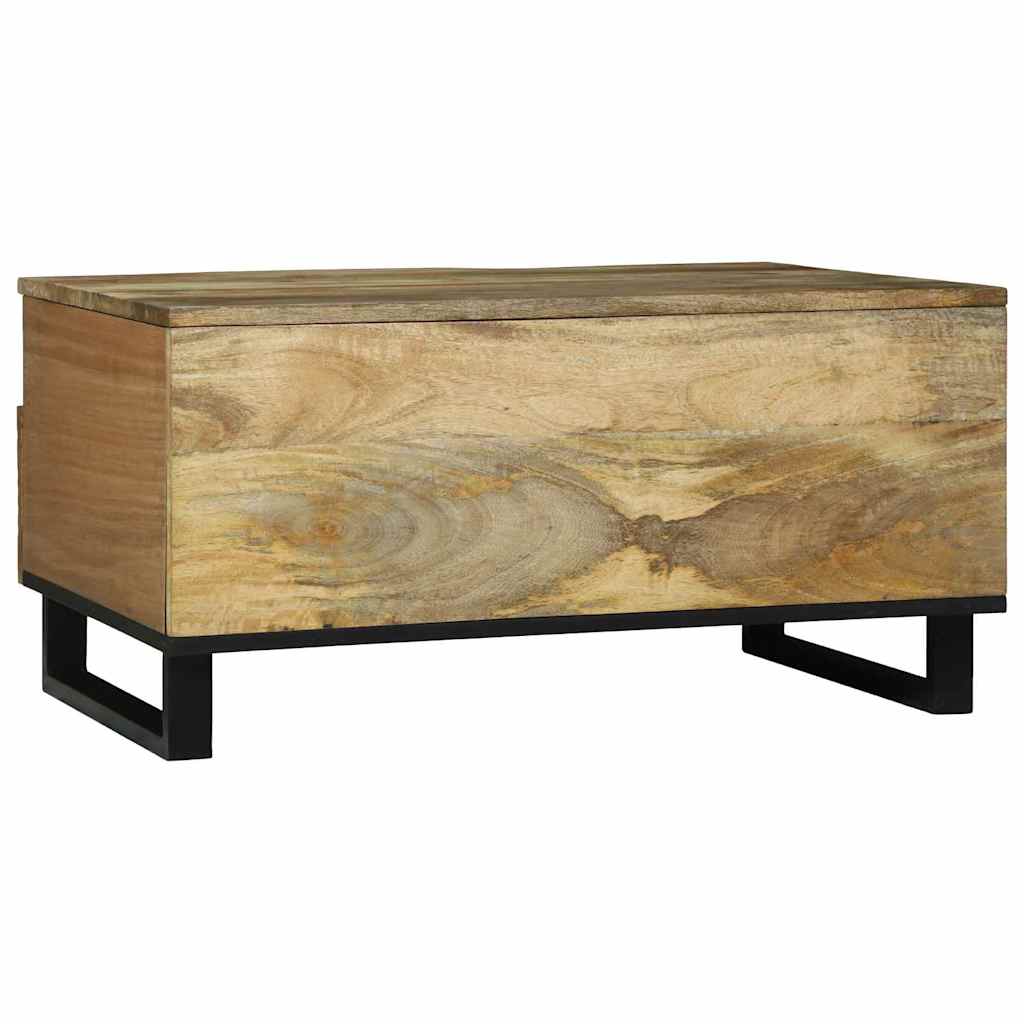 vidaXL Stolik kawowy naturalny 80 x 54 x 40 cm Drewno inżynieryjne