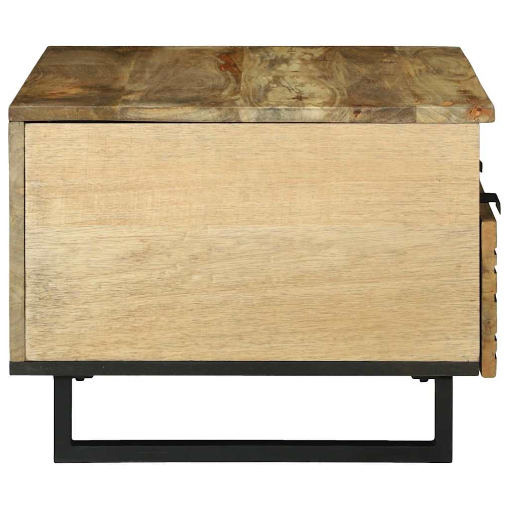 vidaXL Stolik kawowy naturalny 80 x 54 x 40 cm Drewno inżynieryjne