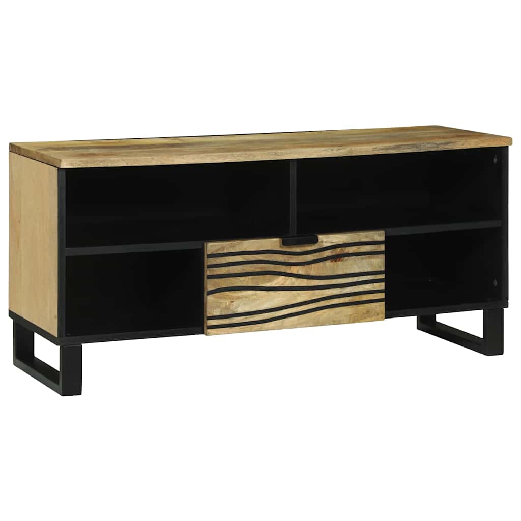 vidaXL Jednostki telewizyjne z szufladą Brązowy 105 x 33 x 46 cm